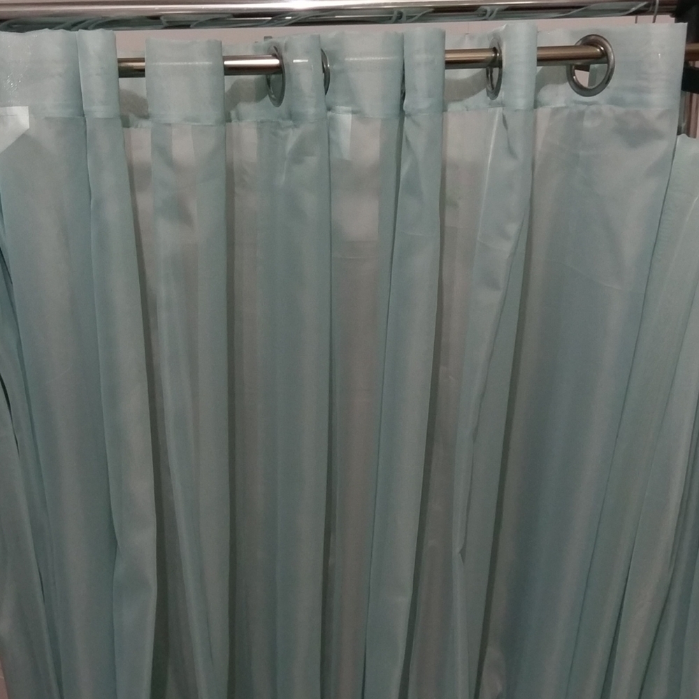 Sheer curtain panels